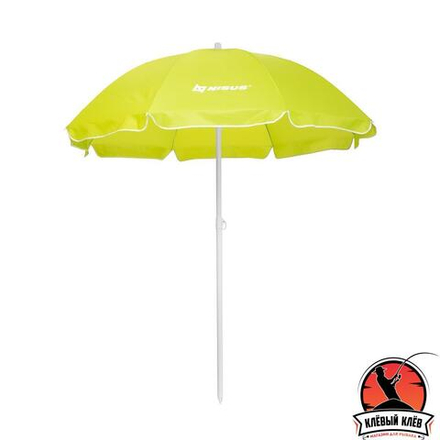 Зонт пляжный d 2,00м прямой салатовый (28/32/210D) (N-200) NISUS
