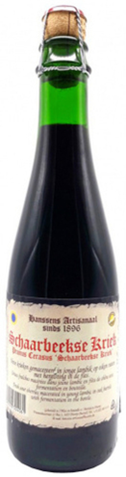 Пиво Ханссенс Шербексе Крик 2021 / Hanssens Schaarbeekse Kriek 2021 0.375 - стекло