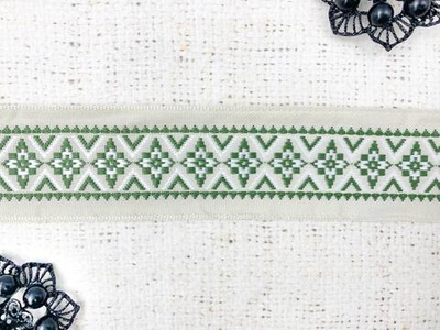 Тесьма жаккард, ш. 3 см