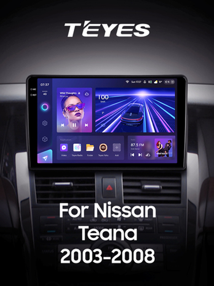 Teyes CC3 2K 9"для Nissan Teana 2003-2008