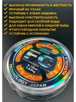 Флюрокарбоновая леска для поводков Сокуда FC 0.16 мм