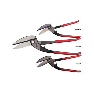 ножницы для прямого реза пеликаны STUBAI mini 245 мм ПВХ 269012