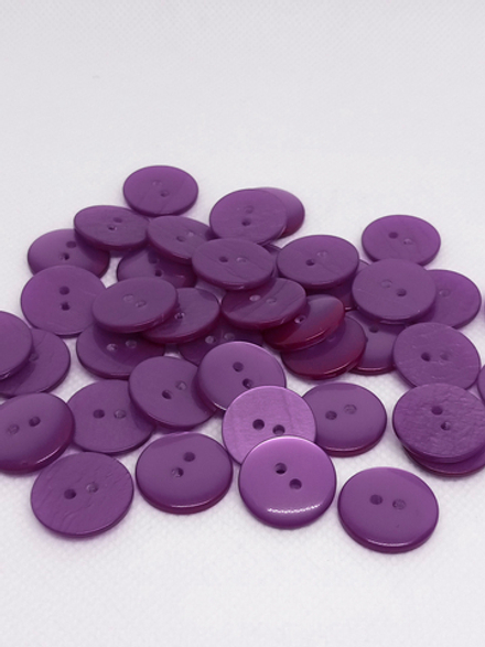 Пуговица 28L (18мм) 2 прокола, пластик, 1 шт