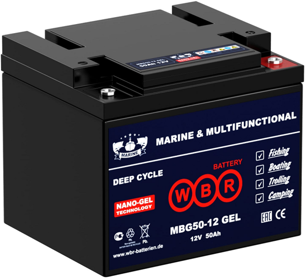 Аккумулятор  WBR MBG 50-12