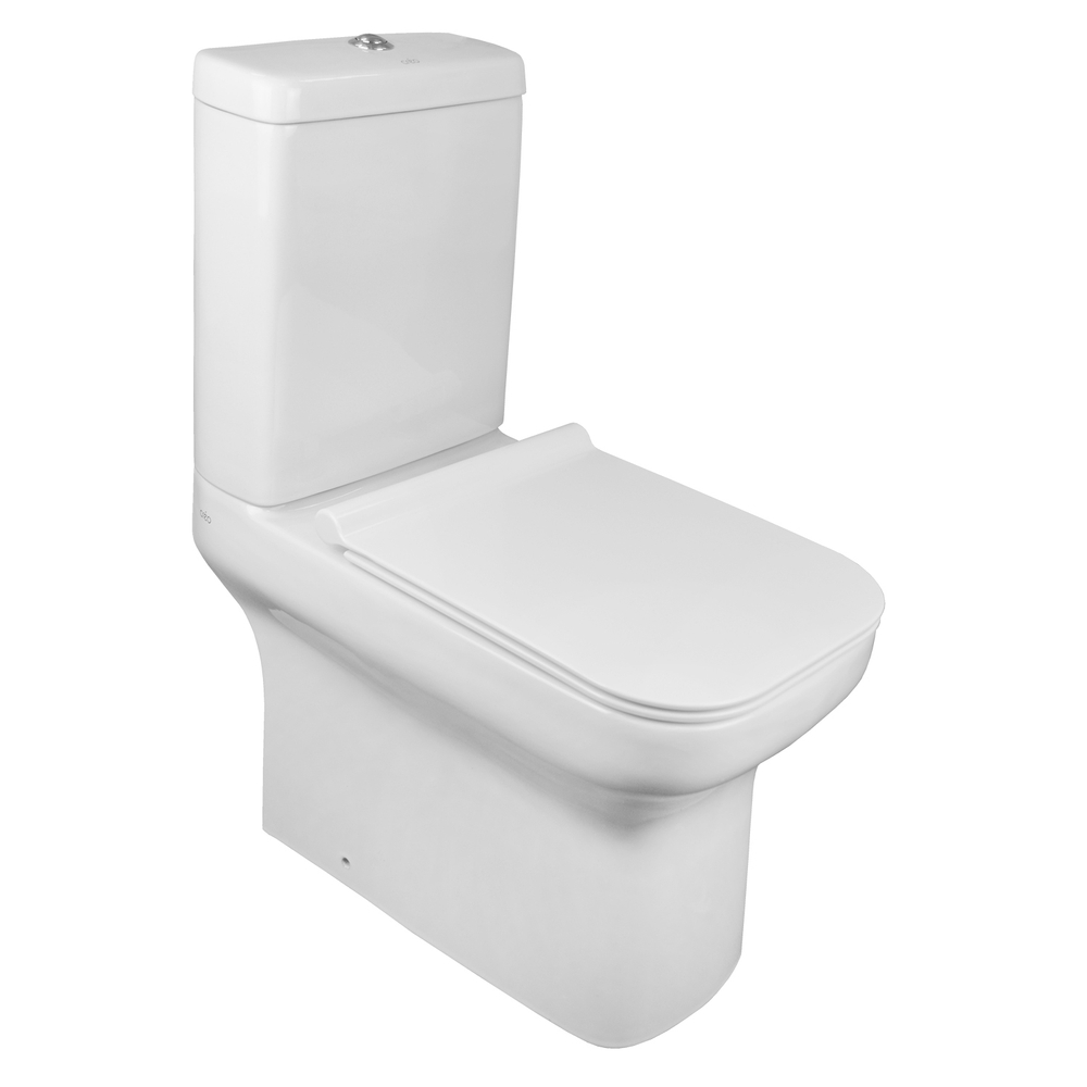 ARLES Напольный унитаз 650*370*820  c крышкой микролифт