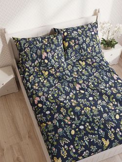 Постельное белье "Botany" 1,5-сп   наволочка 50х70 1шт Простынь  150х215 см  Пододеяльник 145х215 см  Сказка сатин