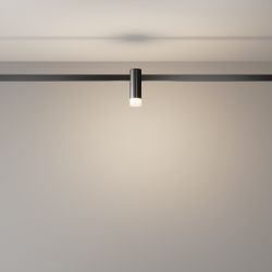 Трековый однофазный светодиодный светильник Maytoni Flarity Skim TR145-1-3W4K-W-B