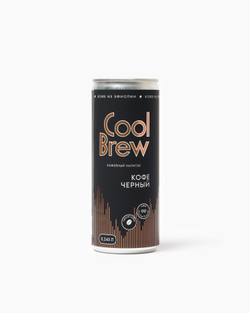 Черный кофе 0,245 л, шт./ COOLBREW