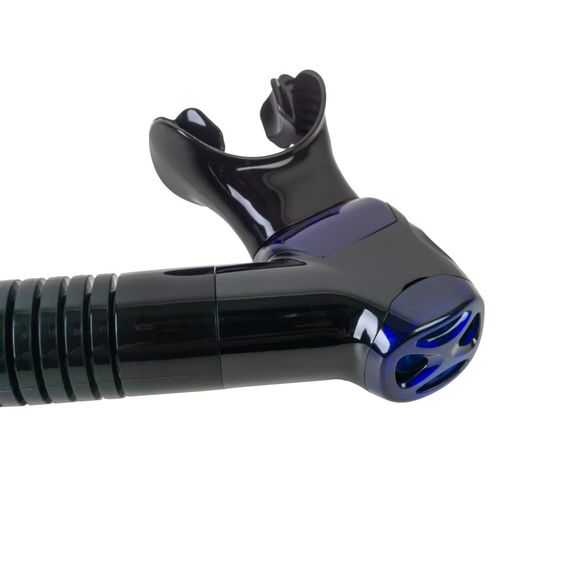 Трубка Scorpena K4 c двумя клапанами синяя