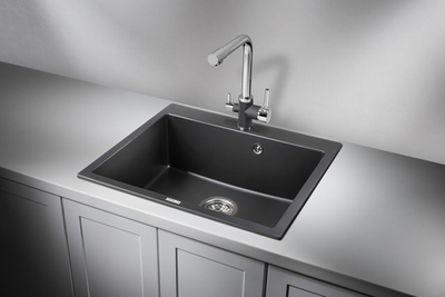 Granula 6001, ТУРМАЛИН, кухонная мойка, кварц