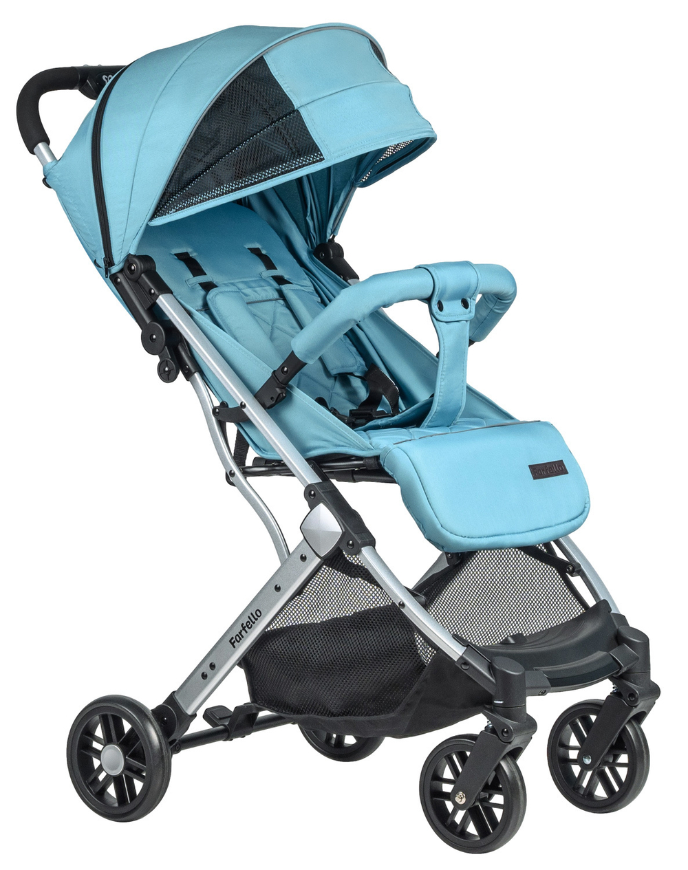 Коляска прогулочная Farfello Comfy Go, мятный (Smoke mint) Артикул: CG-37