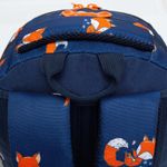 Рюкзак GRIZZLY школьный, анатомическая спинка, с пеналом в комплекте, для девочек, "FOXES", 40х27х20 см, RG-260-6/1