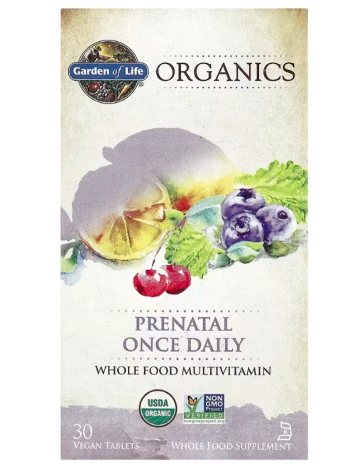 Organics Пренатальный комплекс 30 таблеток