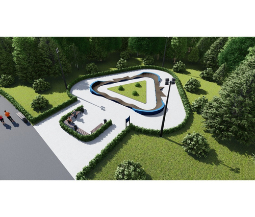 Проект памп-трека #3 (детский)