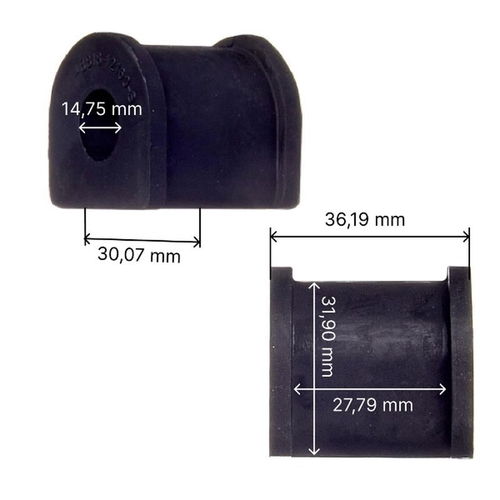 Втулка стабилизатора заднего Avantech ABH4119