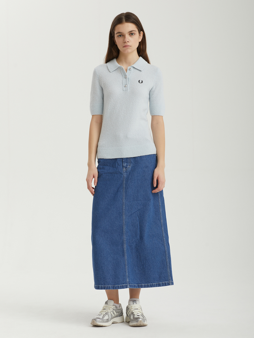 Женское Поло Textured