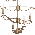 733283 Люстра RAGNO 8х40W E14 ЗОЛОТО