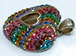 Ювелирная подвеска из серебра