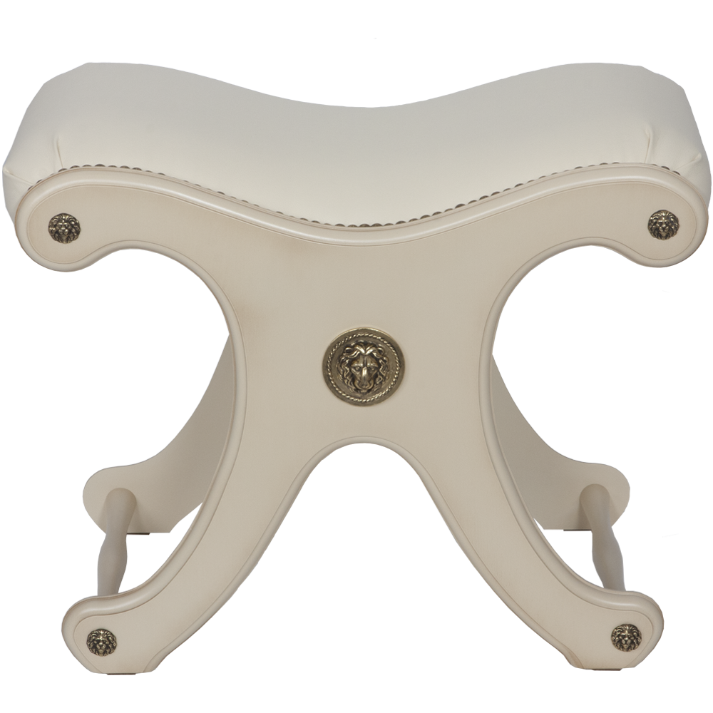 Скамья Сорренто Айвори Старое золото