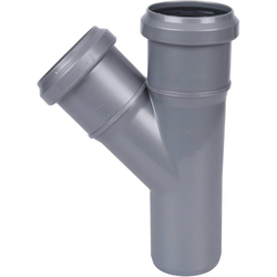 Тройник D50x50x45гр Sinikon