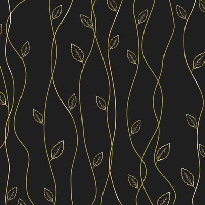 Жёлтые лианы на тёмном фоне