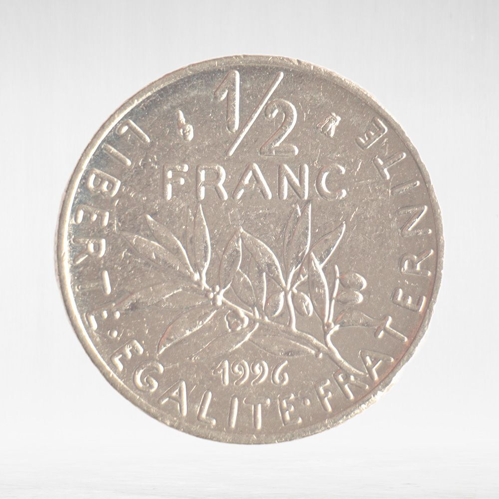 France, ½ Franc 1996 - Signature "O. Roty", VF