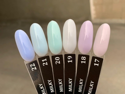 Гель-лак NIK nails Milky 022 6ml