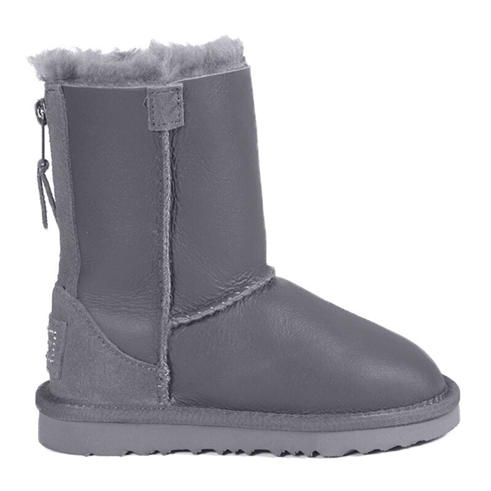Угги Kids ZIP Metallic Grey
