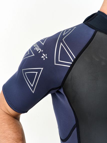 Гидрокостюм Sargan Nero 2.0 Shorty men 3 мм черно-серый