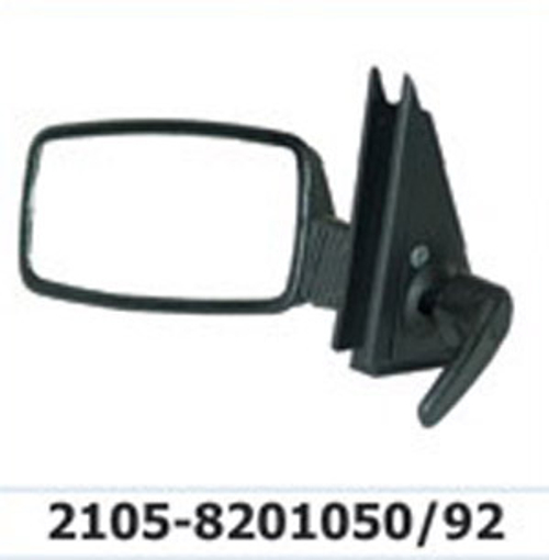 Зеркало бок. /2105-07/ лев. (чехол+ручка+уголок) (REKARDO)