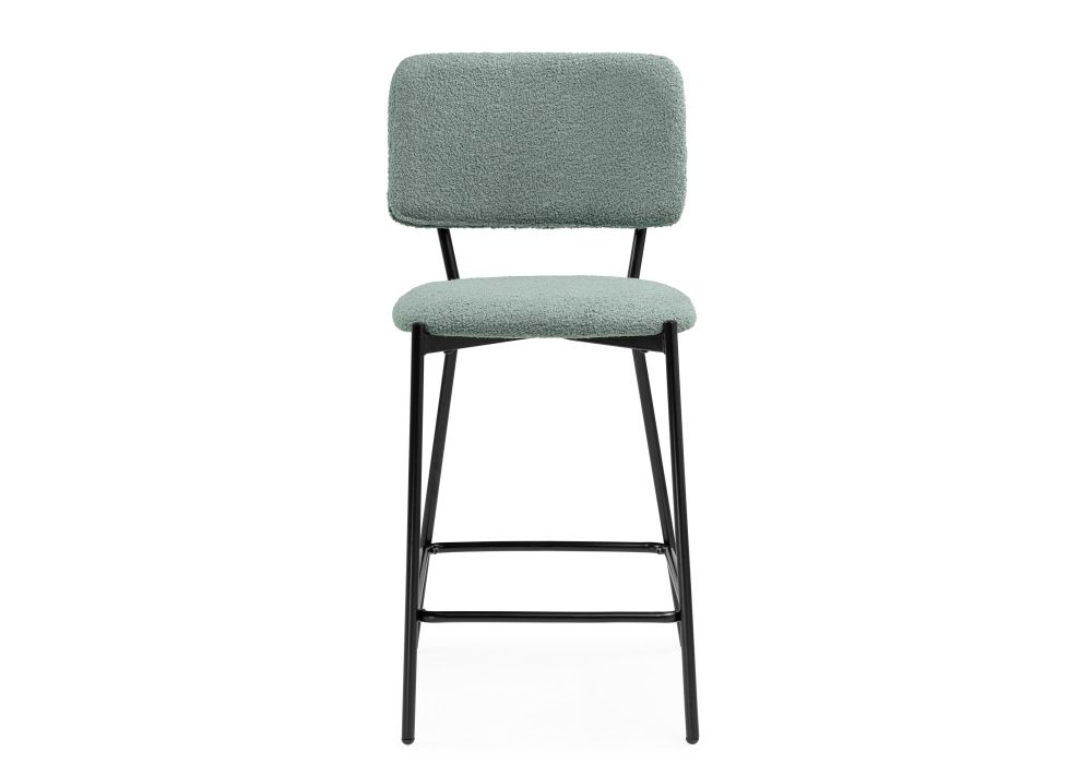 Полубарный стул Reparo bar olive / black