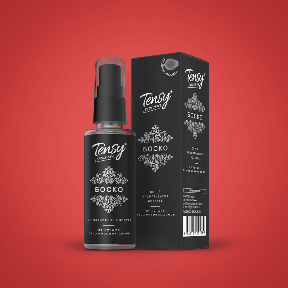 Ароматизатор "Tensy" спрей (эксклюзив) БОСКО (20шт/бл)