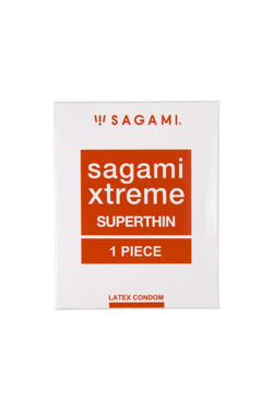 Презервативы SAGAMI Xtreme ультратонкие 1шт.