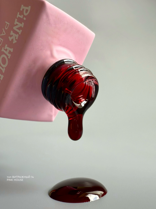 Топ 14 витражный Pink House