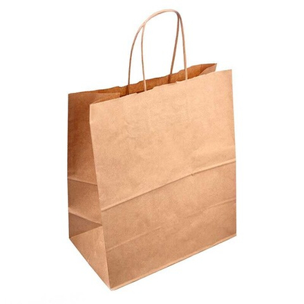 Упаковка ECO CarrBag tw 220*120*250 ПАКЕТ С КРУЧЕНЫМИ РУЧКАМИ