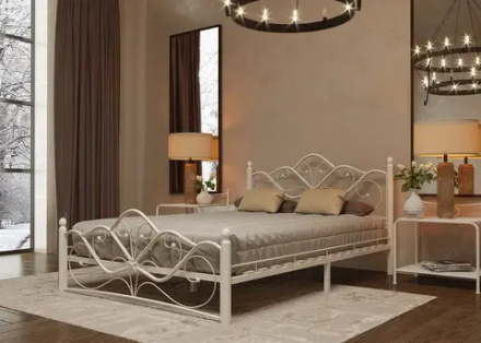 Венера-2 (Форвард) Кровать двуспальная 1400/1600мм (белая)