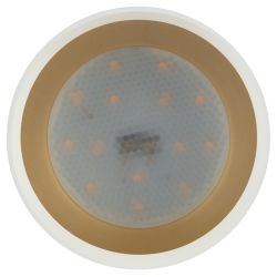 OL8 GX53 WH/GD Подсветка ЭРА Накладной под лампу Gx53, алюминий, цвет белый+золото