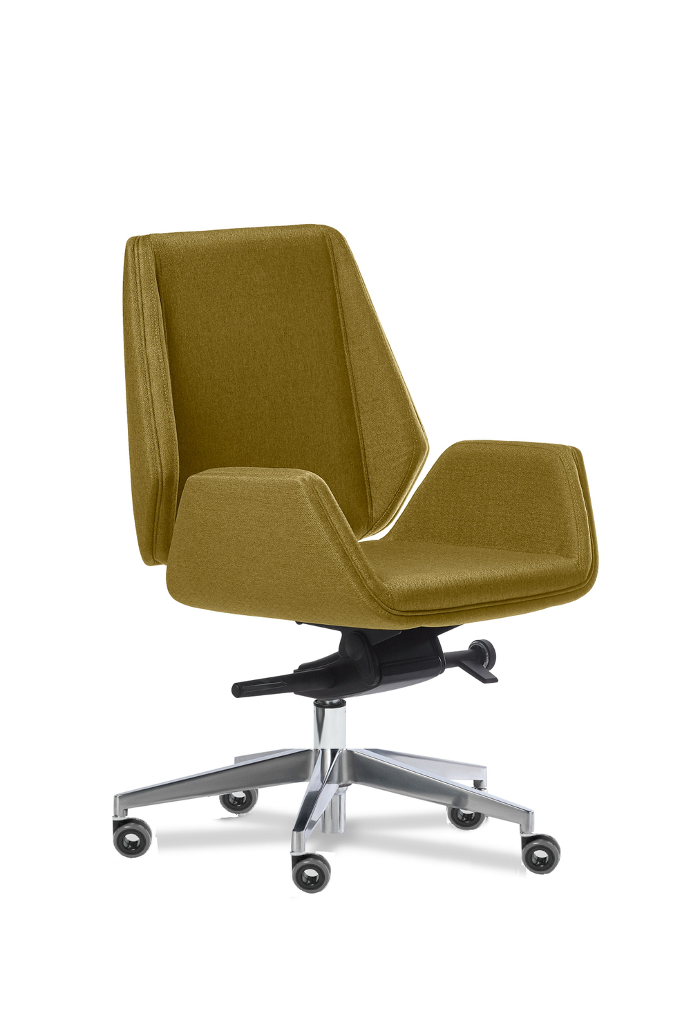 Кресло офисное Сиена хром B ткань