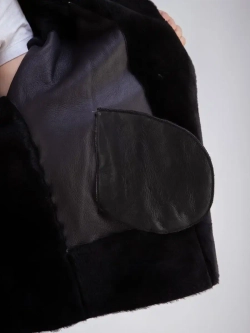 Дубленка женская натуральная оверсайз Турциz