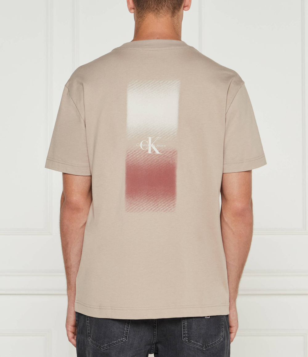 Футболка CALVIN KLEIN JEANS - бежевый(J30J326860)
