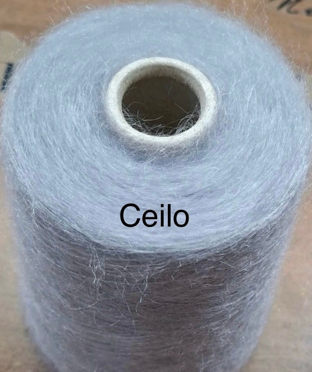 Camelot Silk, Lineapiu S.P.A., 75% кидмохер 25% шелк, 900 м /100гр цвет Ceilo