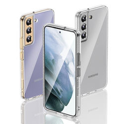 Прозрачный противоударный чехол для Samsung Galaxy S22, увеличенные защитные свойства, серия Clear от Caseport