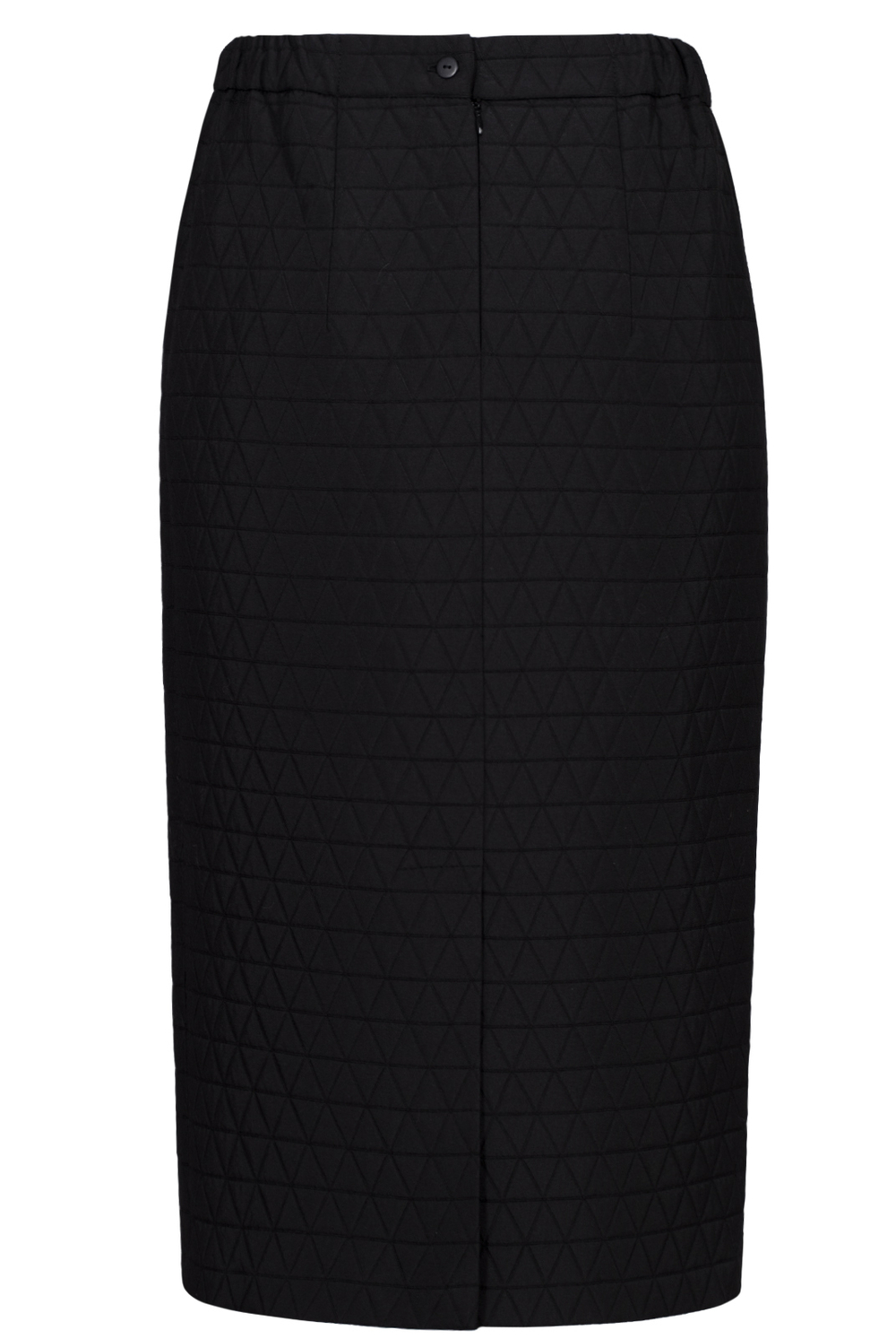 Юбка женская 4552ВП-75, черный #485Чер014552ВП-75