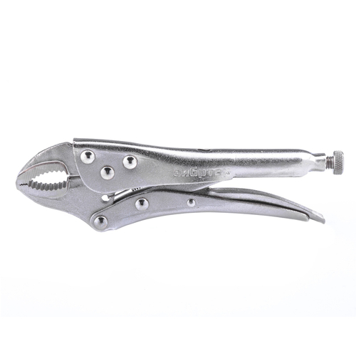 18421 Зажим ручной, полукруглый захват, 180 мм//Сибртех