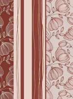 Флористика - 42 красно-коричневая