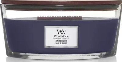 WOODWICK ELLIPSE HINOKI DAHLIA CANDLE 453 GR