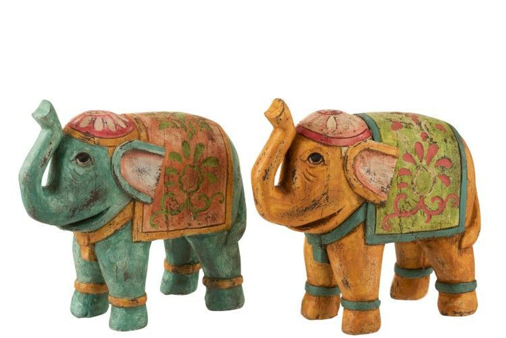 Декор "Слон" в ассортименте 27х14х29см