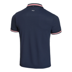 Мужское теннисное поло Fila Piro Polo Men - Dark Blue