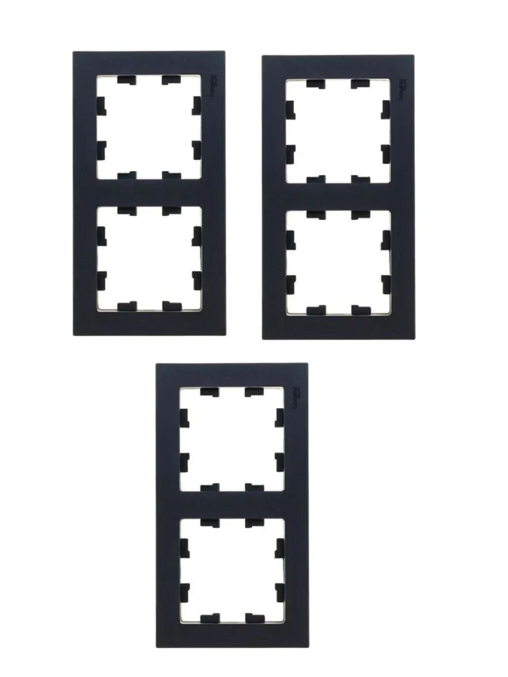 Рамка 2-м AtlasDesign универс. карбон SE ATN001002 3шт