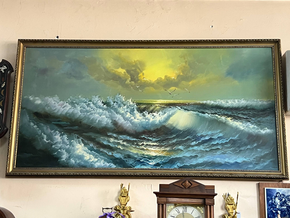 Картина «Восход солнца на море»